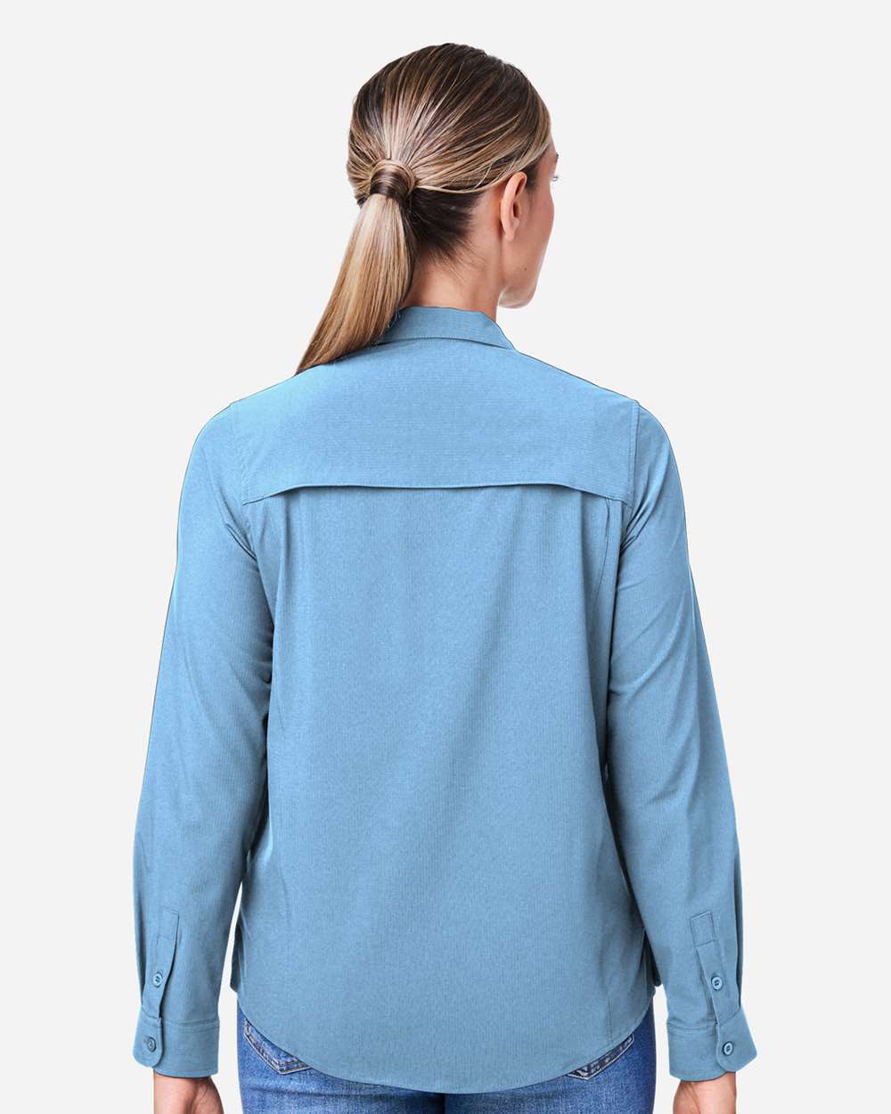 CORE365-CE510LW-Women's Ultra UVP® Long Sleeve Marina Shirt - Image 19