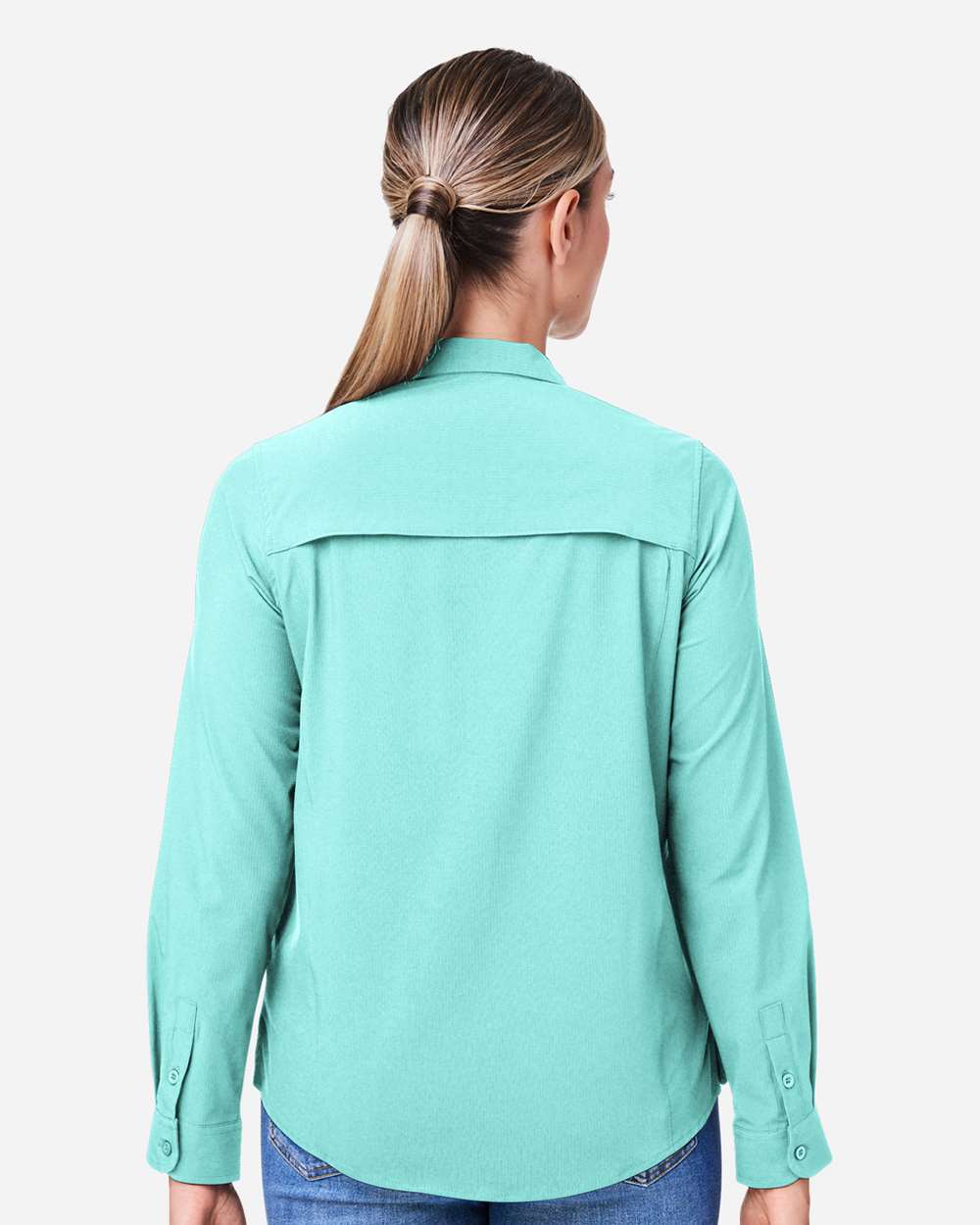 CORE365-CE510LW-Women's Ultra UVP® Long Sleeve Marina Shirt - Image 43
