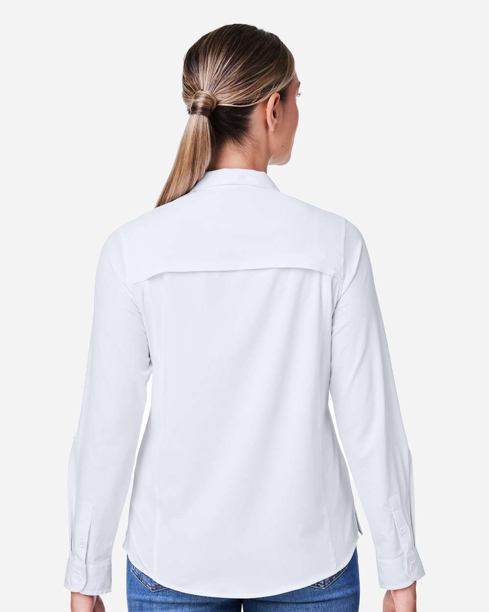 CORE365-CE510LW-Women's Ultra UVP® Long Sleeve Marina Shirt - Image 55