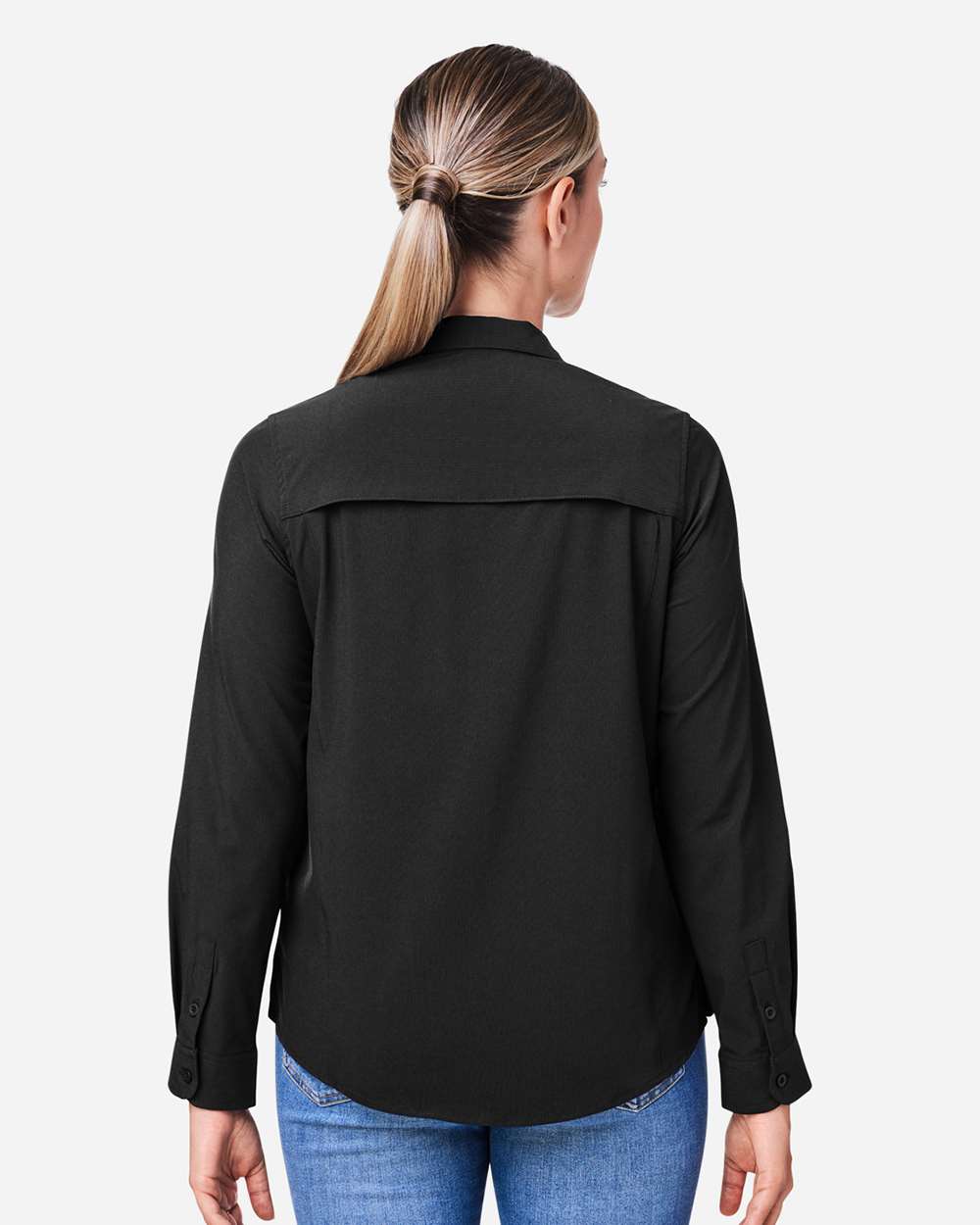 CORE365-CE510LW-Women's Ultra UVP® Long Sleeve Marina Shirt - Image 6