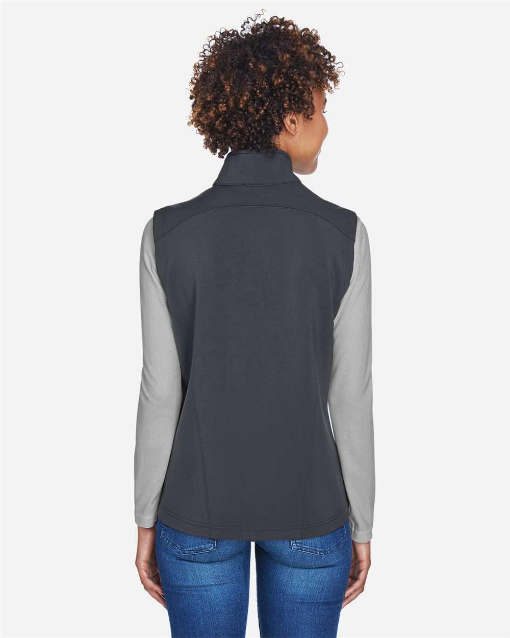 CORE365-CE701W-Women's Cruise Two-Layer Fleece Bonded Soft Shell Vest - Image 11
