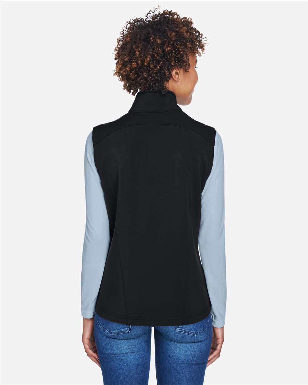 CORE365-CE701W-Women's Cruise Two-Layer Fleece Bonded Soft Shell Vest - Image 5
