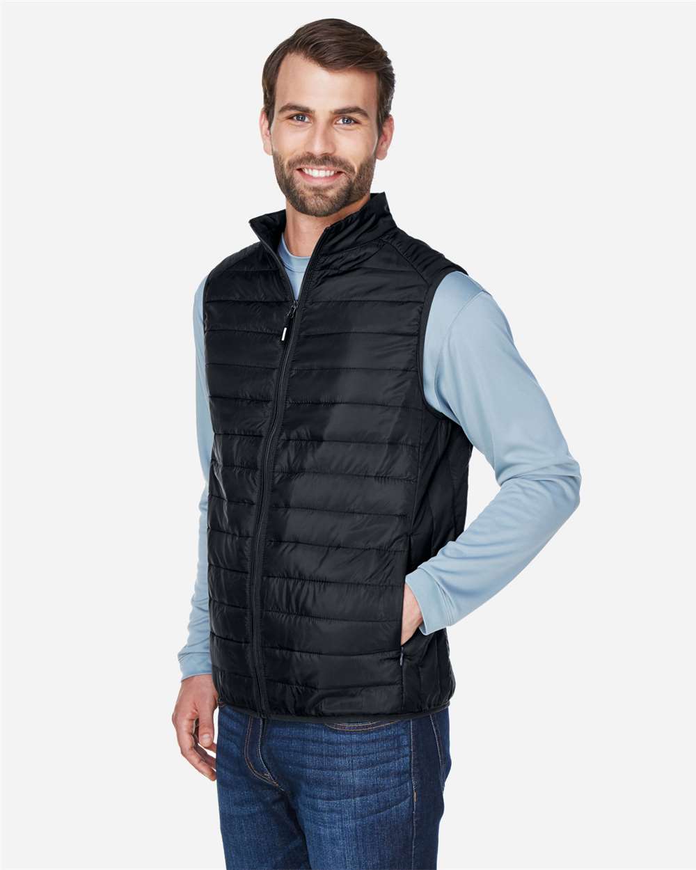 CORE365-CE702-Men's Prevail Packable Puffer Vest - Image 4