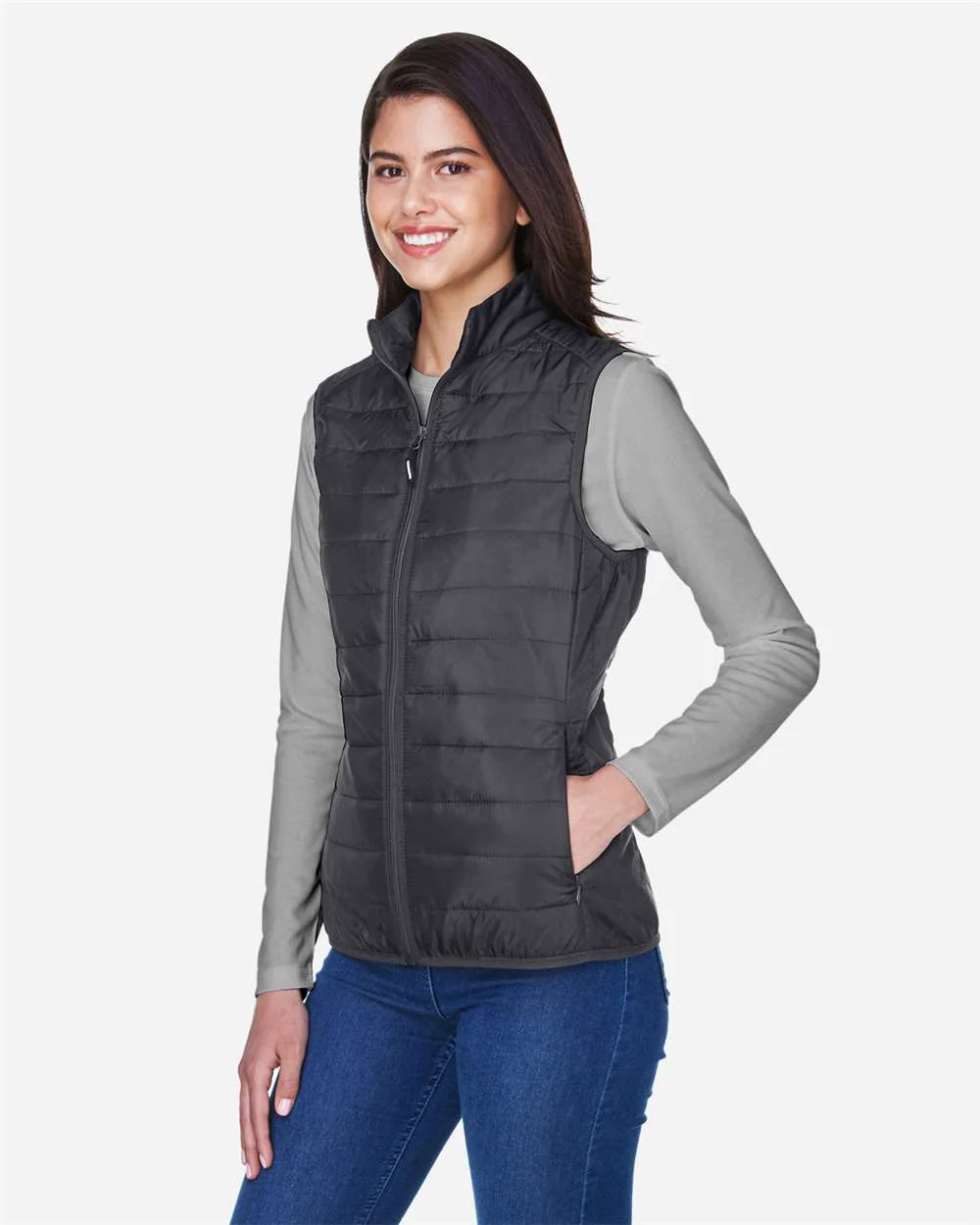 CORE365-CE702W-Women's Prevail Packable Puffer Vest - Image 10