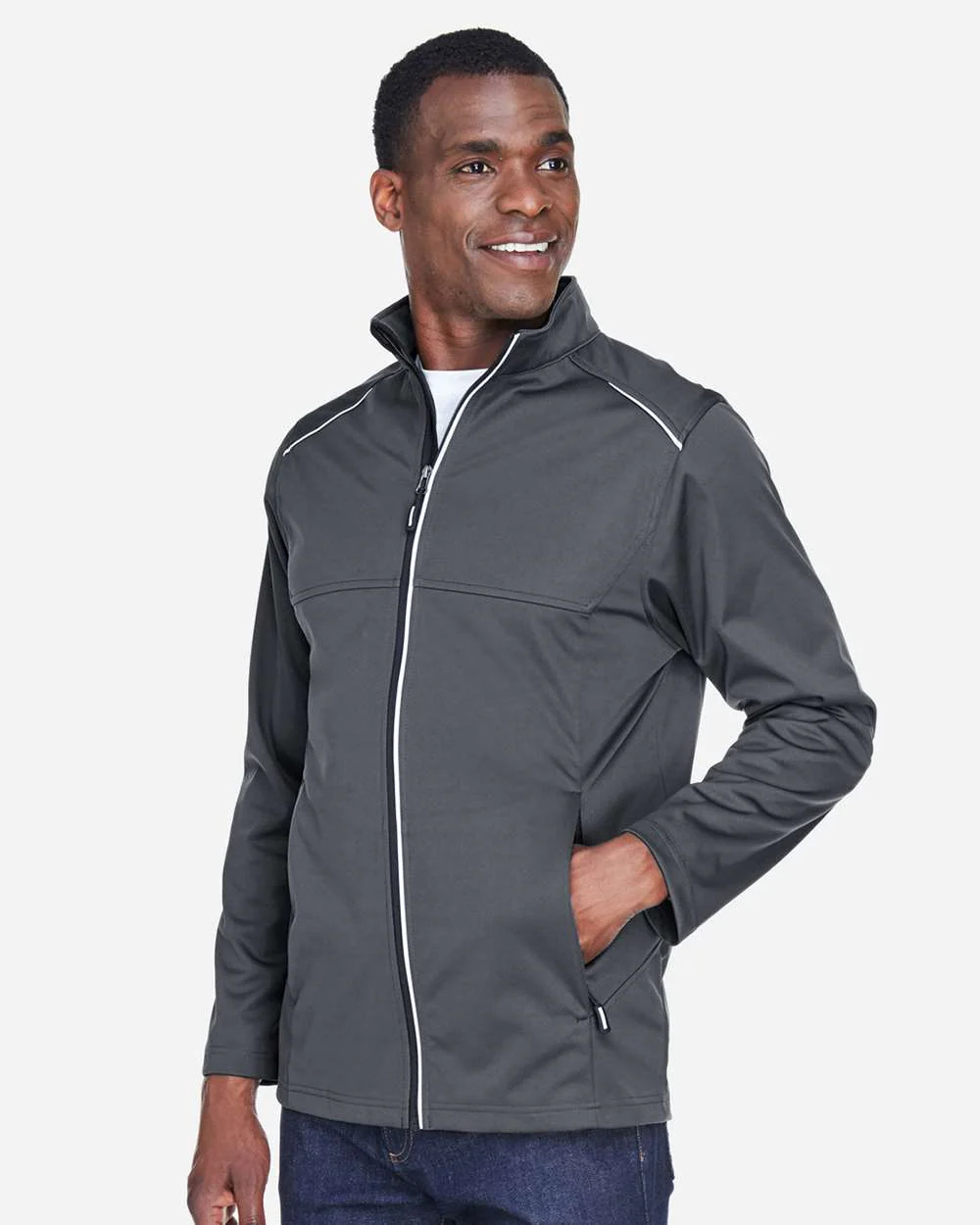 CORE365-CE708-Men's Techno Lite Three-Layer Knit Tech-Shell - Image 10