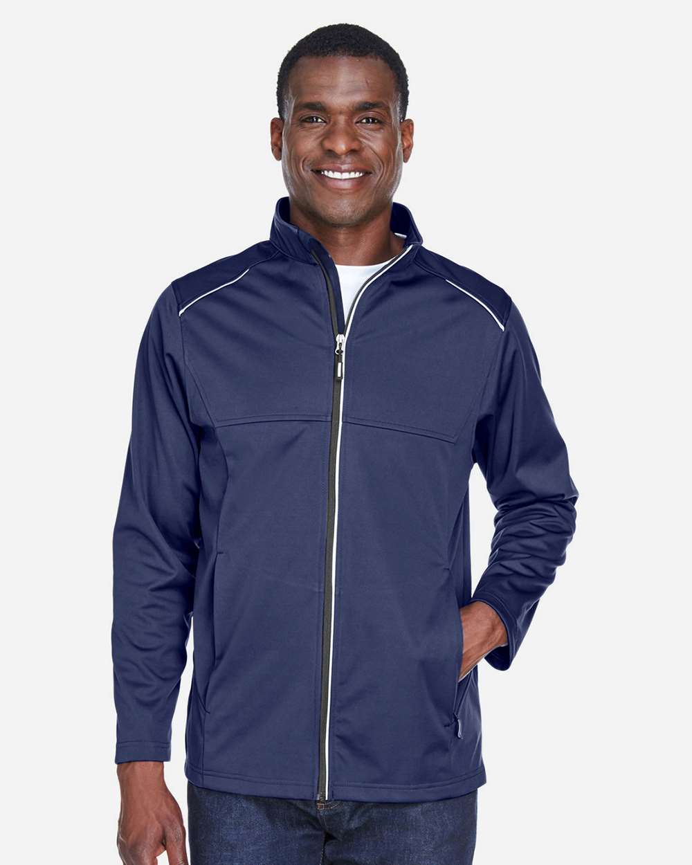 CORE365-CE708-Men's Techno Lite Three-Layer Knit Tech-Shell - Image 20