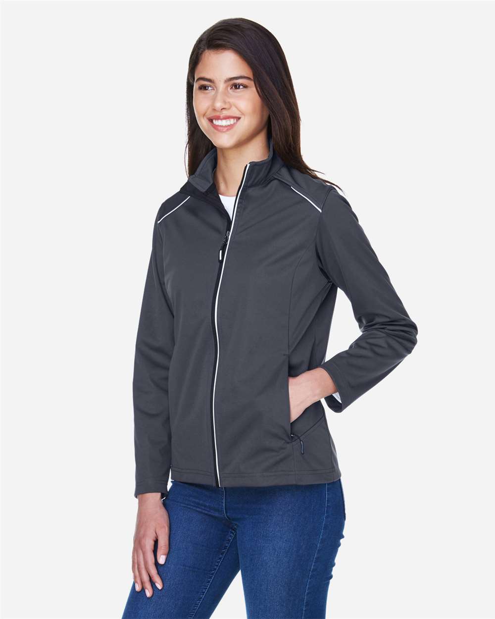 CORE365-CE708W-Women's Techno Lite Three-Layer Knit Tech-Shell - Image 10