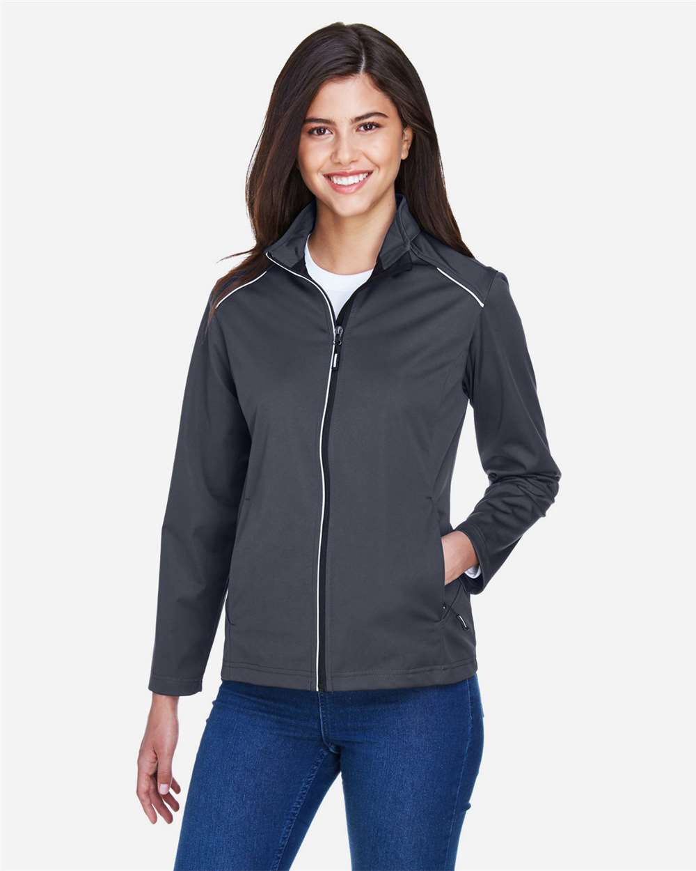 CORE365-CE708W-Women's Techno Lite Three-Layer Knit Tech-Shell - Image 9