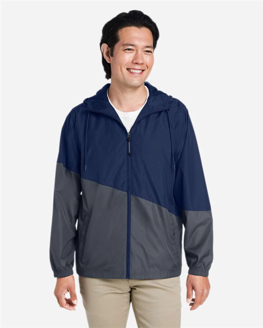 CORE365-CE710-Unisex Techno Lite Colorblock Windbreaker - Image 10