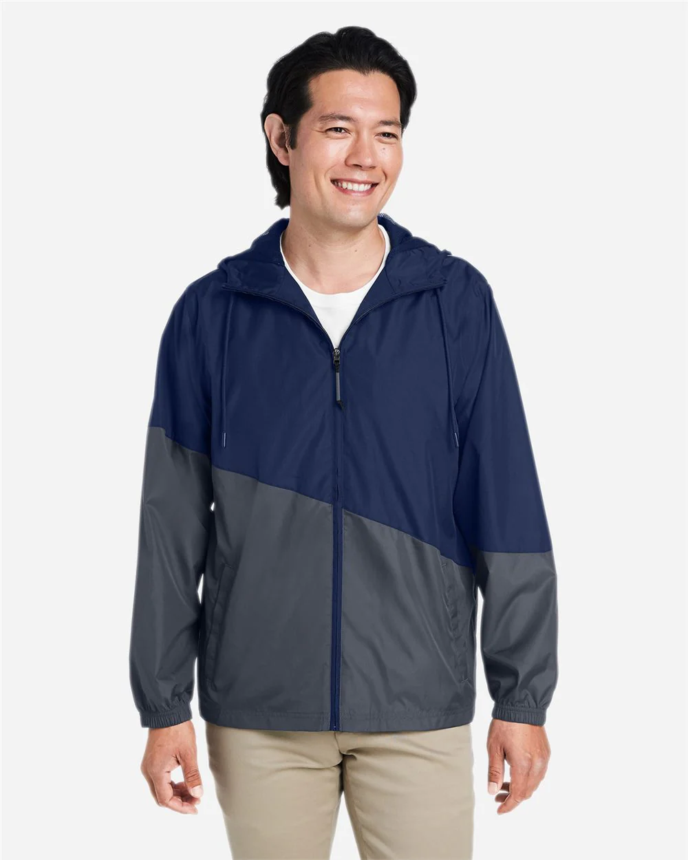 CORE365-CE710-Unisex Techno Lite Colorblock Windbreaker - Image 19