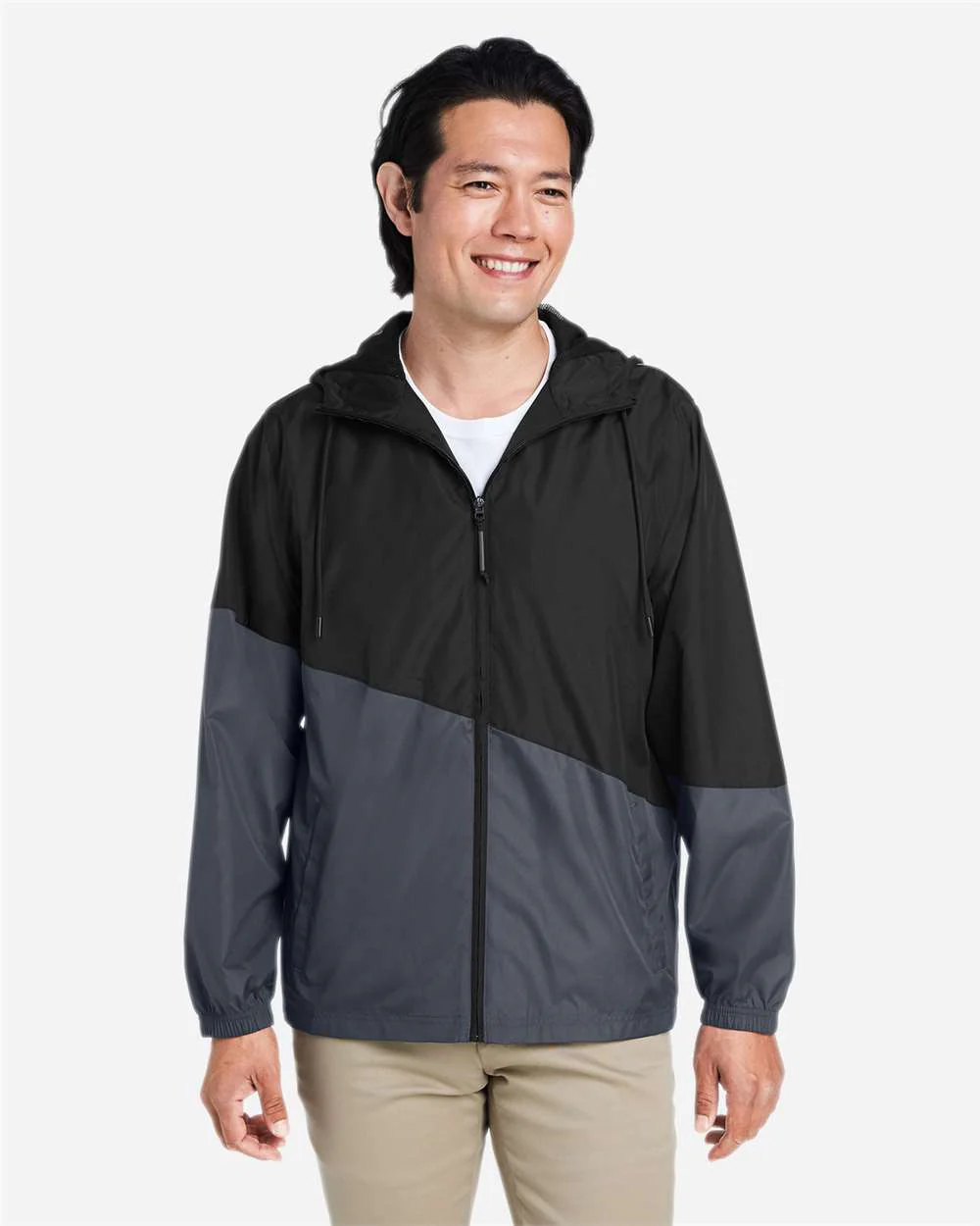 CORE365-CE710-Unisex Techno Lite Colorblock Windbreaker - Image 4