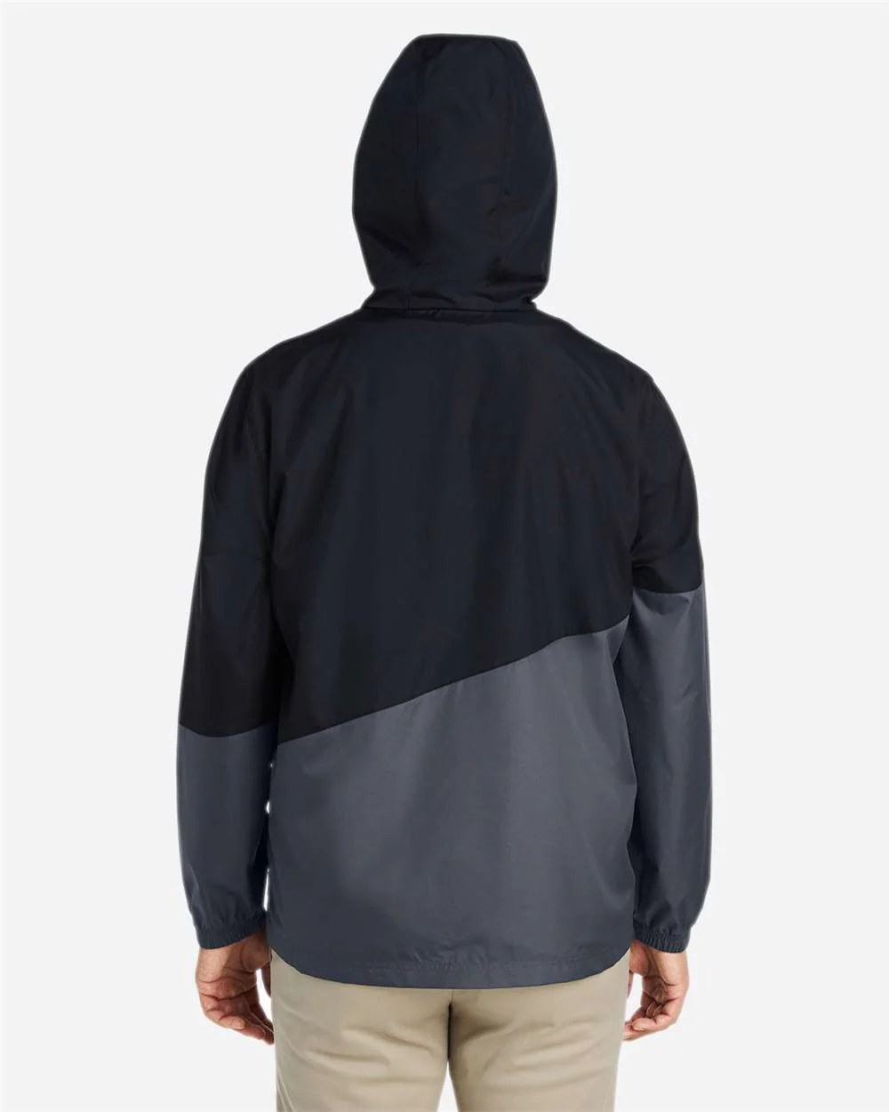 CORE365-CE710-Unisex Techno Lite Colorblock Windbreaker - Image 6