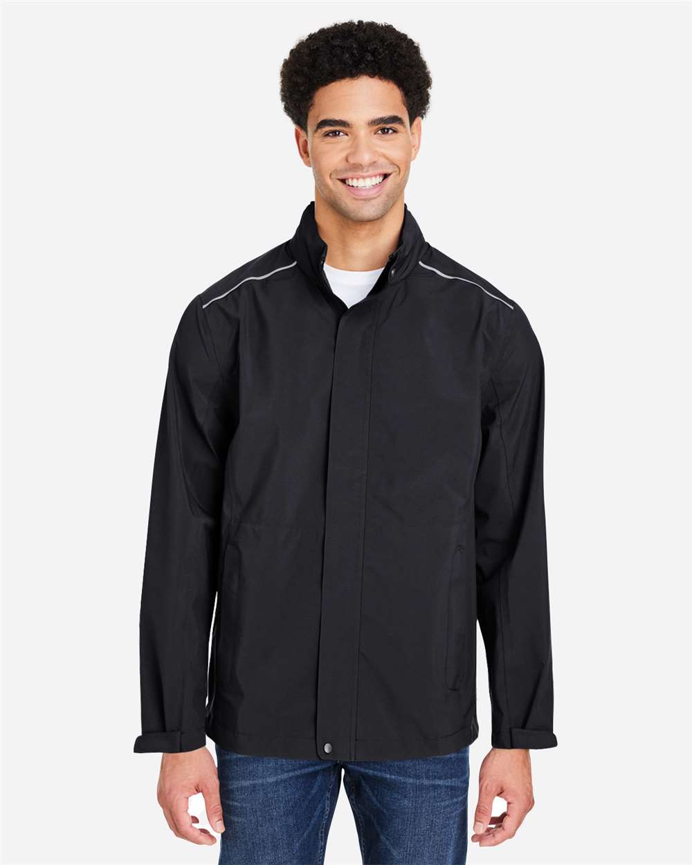 CORE365-CE712-Men's Barrier Rain Jacket - Image 4