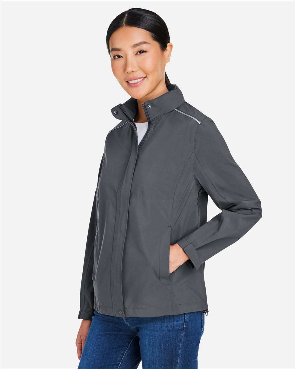 CORE365-CE712W-Women's Packable Rain Jacket - Image 12