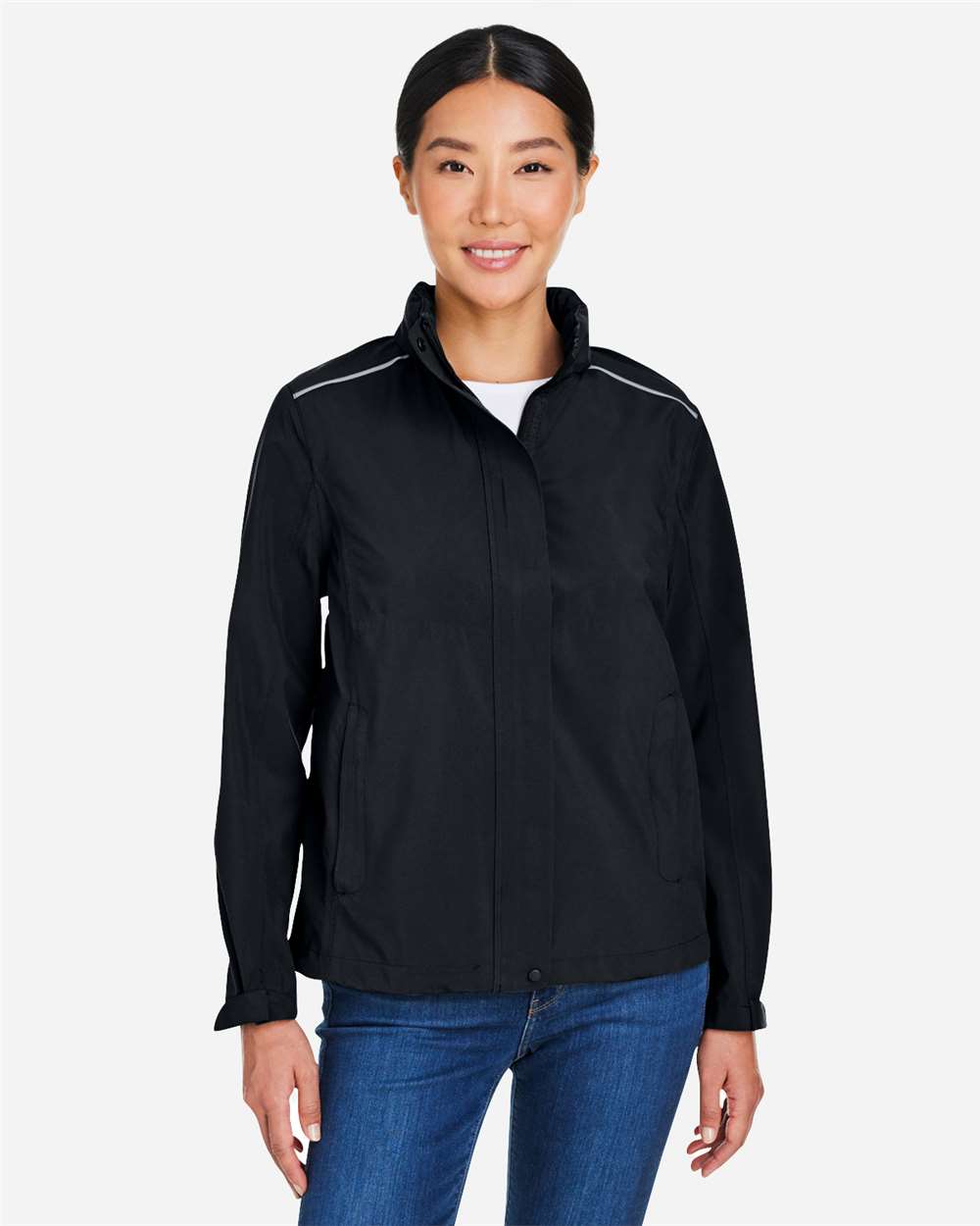 CORE365-CE712W-Women's Packable Rain Jacket - Image 4