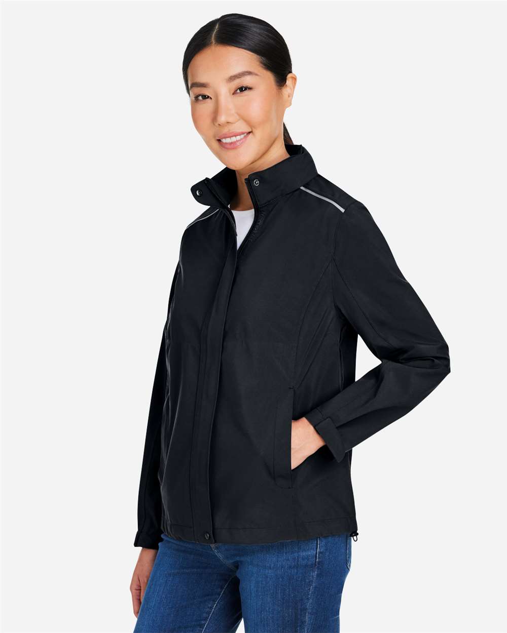CORE365-CE712W-Women's Packable Rain Jacket - Image 5