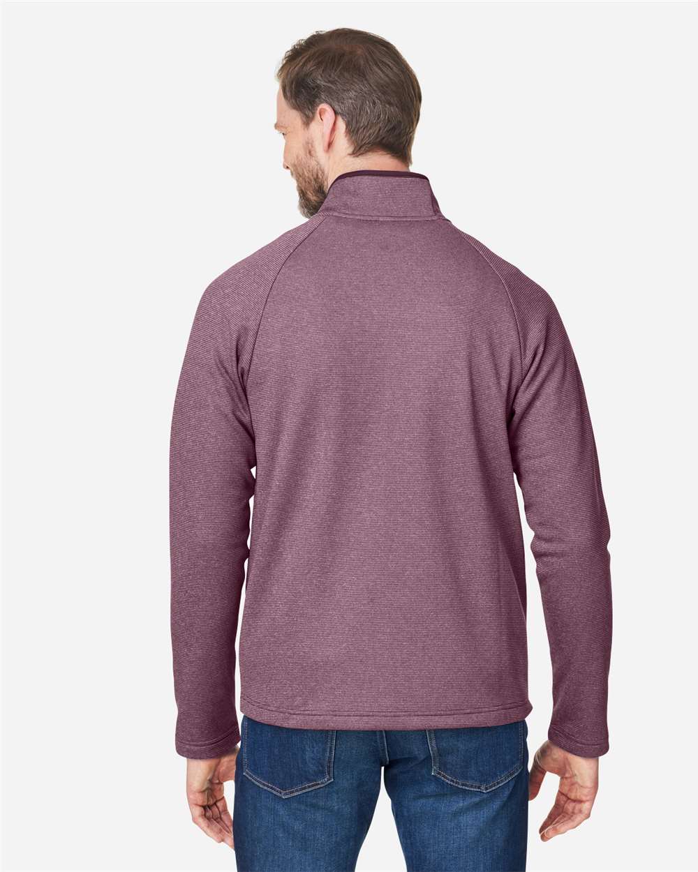 CORE365-CE72-Men's Venture Heathered Stripe Full-Zip - Image 13