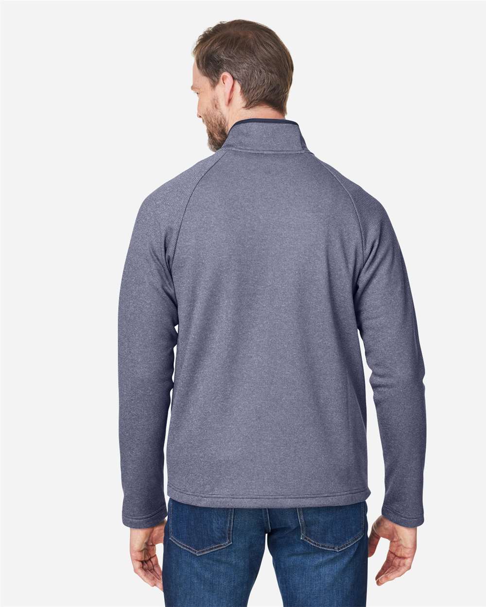 CORE365-CE72-Men's Venture Heathered Stripe Full-Zip - Image 19
