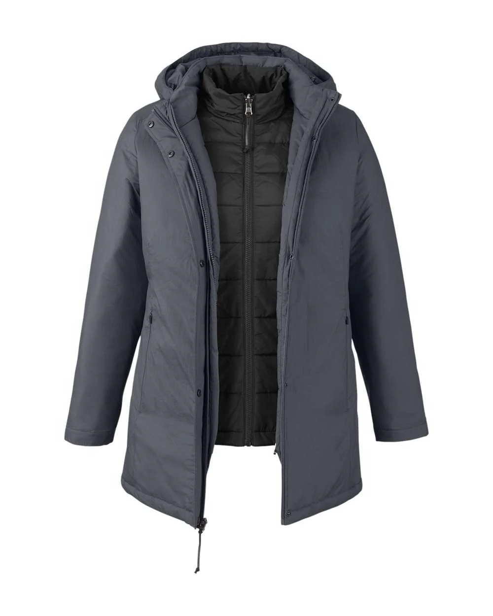 CORE365-CE725W-Women's Inspire 3-in-1 Jacket with Insulated Liner - Image 5