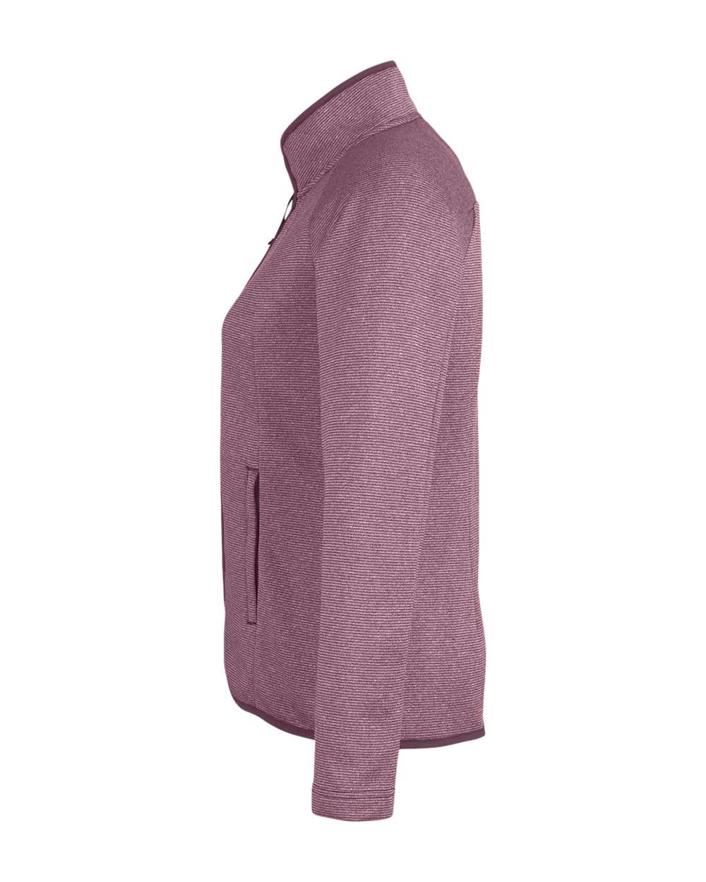 CORE365-CE72W-Women's Venture Heathered Stripe Full-Zip - Image 10