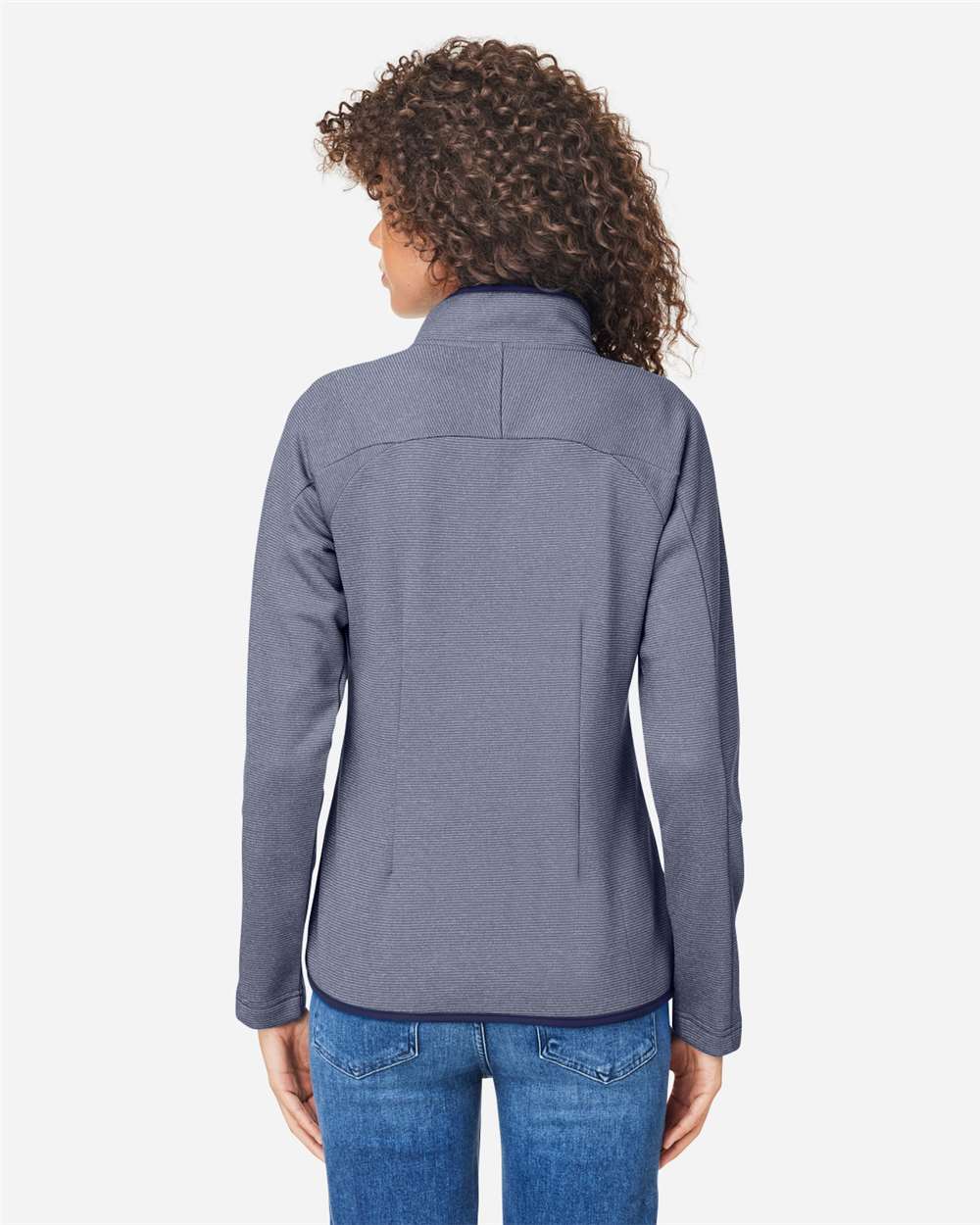 CORE365-CE72W-Women's Venture Heathered Stripe Full-Zip - Image 19