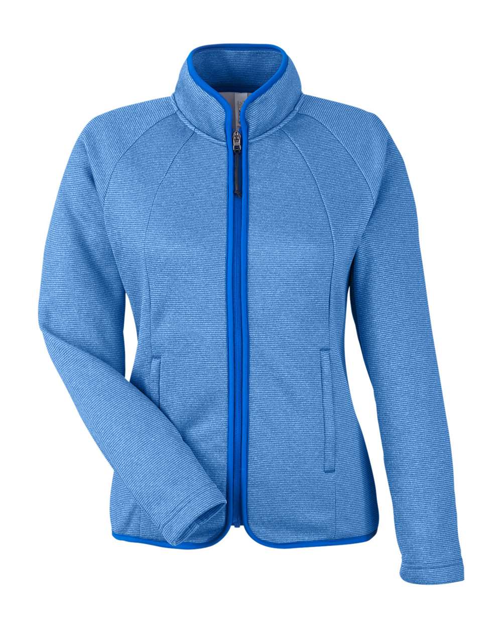 CORE365-CE72W-Women's Venture Heathered Stripe Full-Zip - Image 20