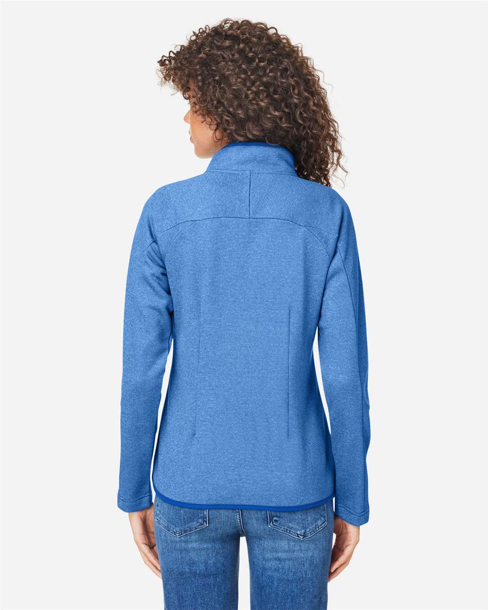 CORE365-CE72W-Women's Venture Heathered Stripe Full-Zip - Image 25