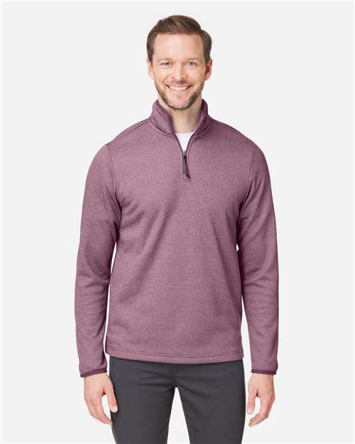 CORE365-CE73-Men's Venture Heathered Stripe Quarter-Zip Pullover - Image 28