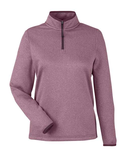 CORE365-CE73W-Women's Venture Heathered Stripe Quarter-Zip Pullover - Image 26
