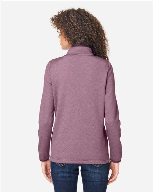 CORE365-CE73W-Women's Venture Heathered Stripe Quarter-Zip Pullover - Image 30