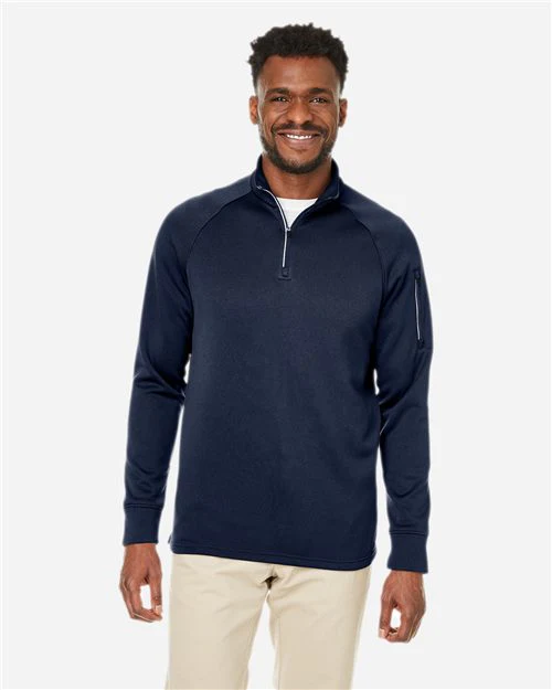 CORE365-CE801-Unisex Fusion ChromaSoft™ Fleece Quarter-Zip Pullover - Image 21