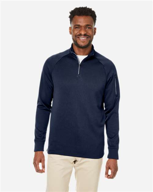 CORE365-CE801-Unisex Fusion ChromaSoft™ Fleece Quarter-Zip Pullover - Image 22