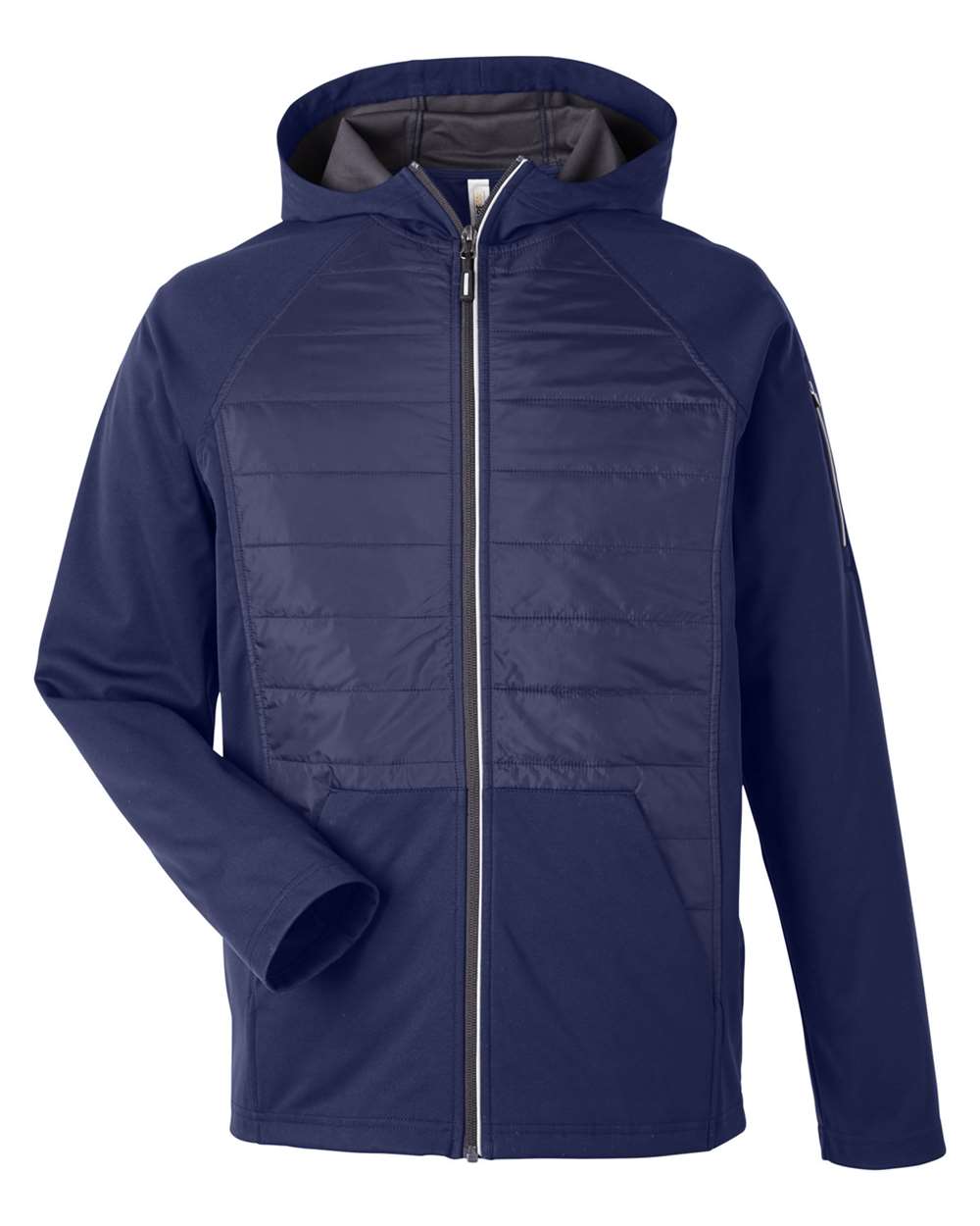 CORE365-CE808-Unisex Techno Lite Hybrid Hooded Jacket - Image 12