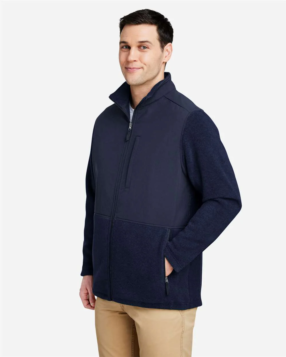 CORE365-CE890-Men's Journey Summit Hybrid Full-Zip - Image 12