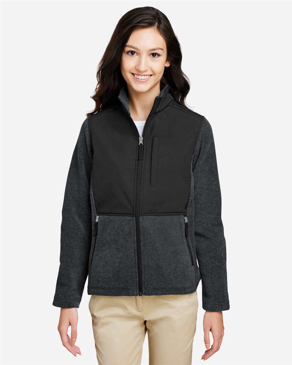 CORE365-CE890W-Women's Journey Summit Hybrid Full-Zip - Image 11