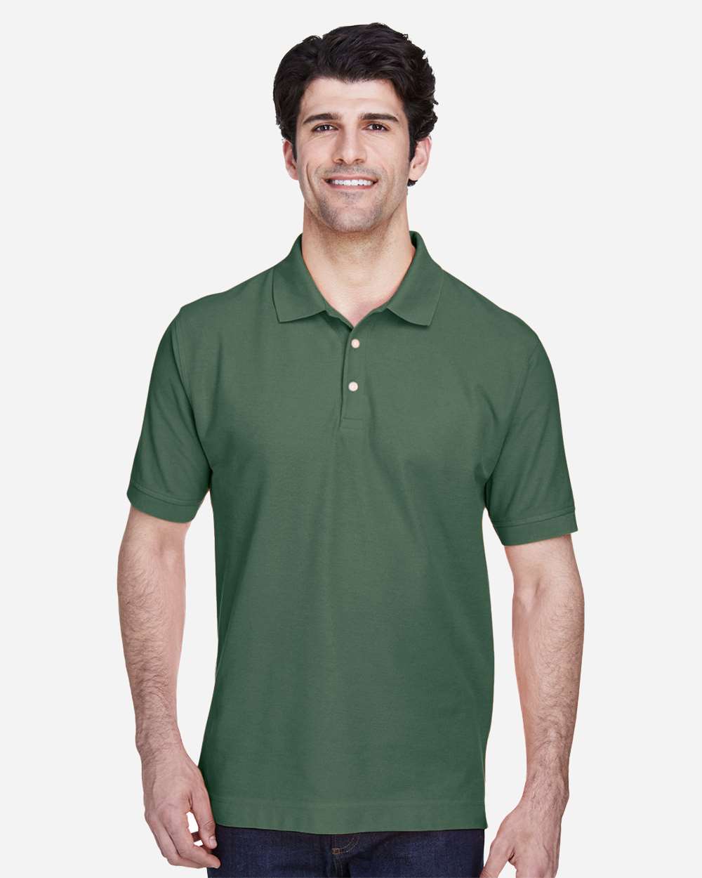 Devon & Jones-D100-Men's Pima Piqué Polo - Image 14