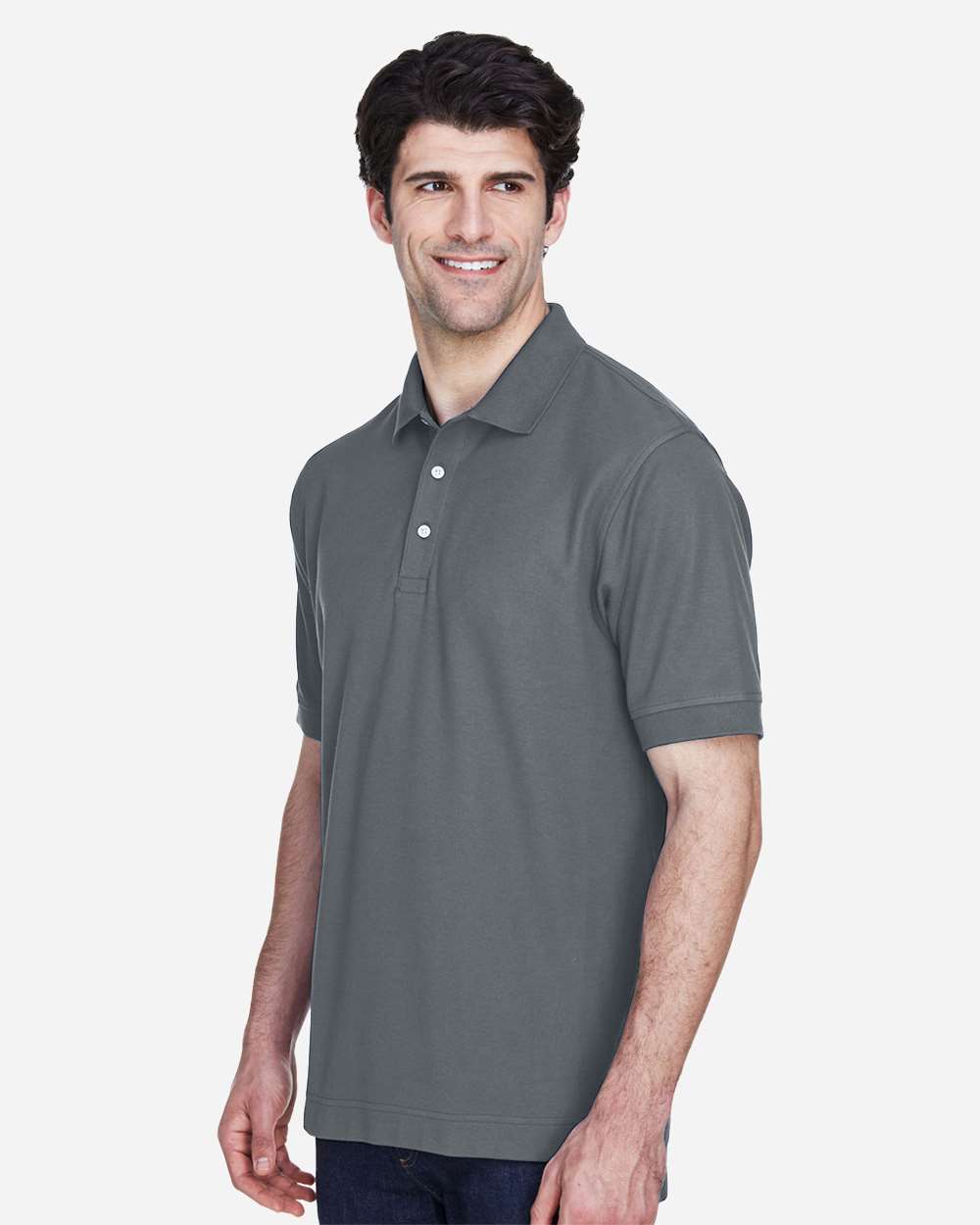 Devon & Jones-D100-Men's Pima Piqué Polo - Image 25