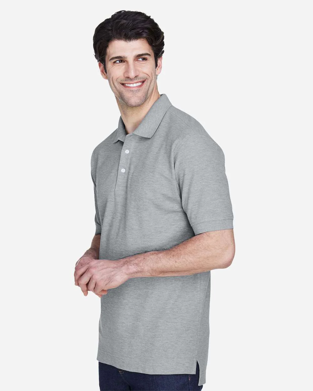 Devon & Jones-D100-Men's Pima Piqué Polo - Image 30