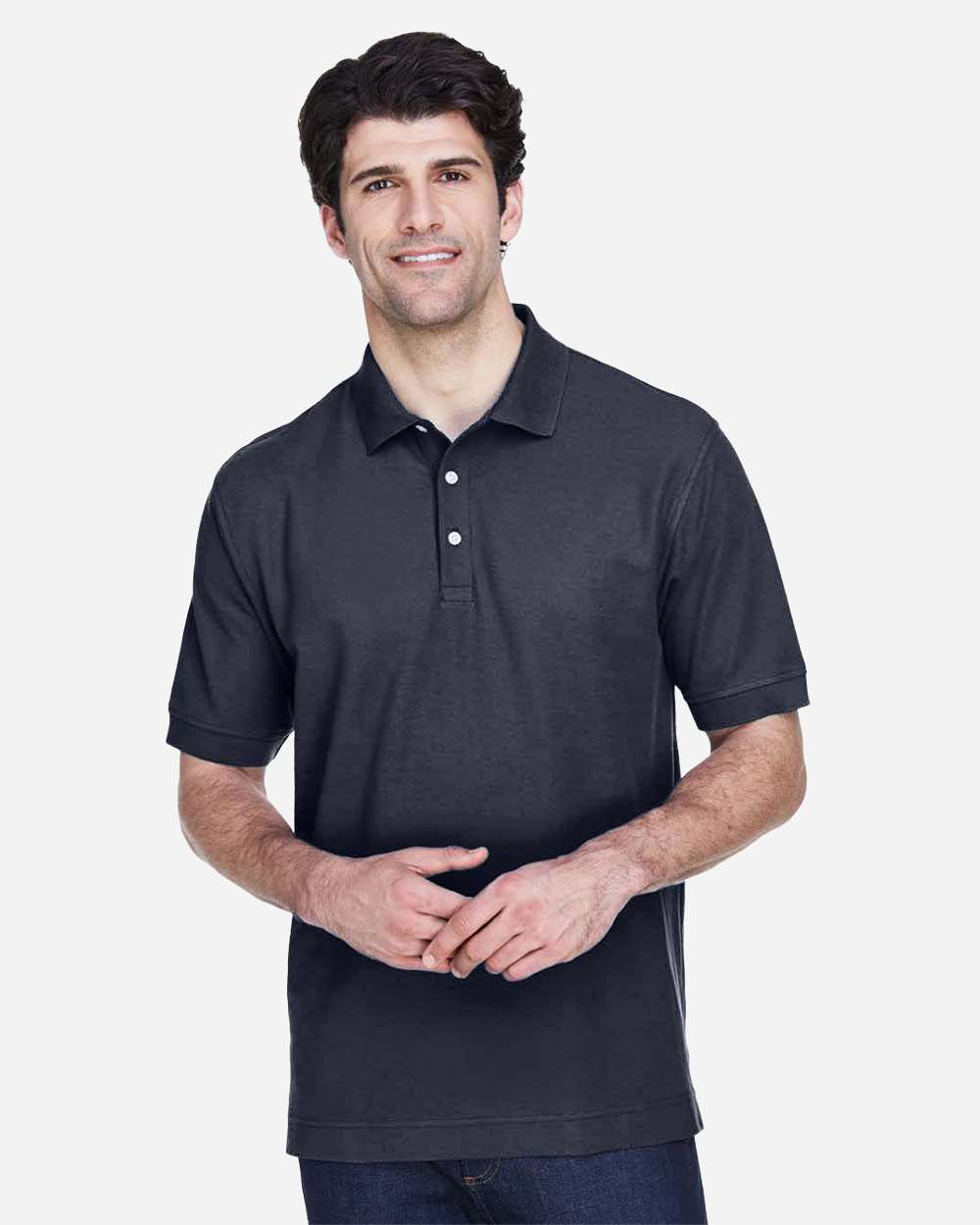 Devon & Jones-D100-Men's Pima Piqué Polo - Image 34