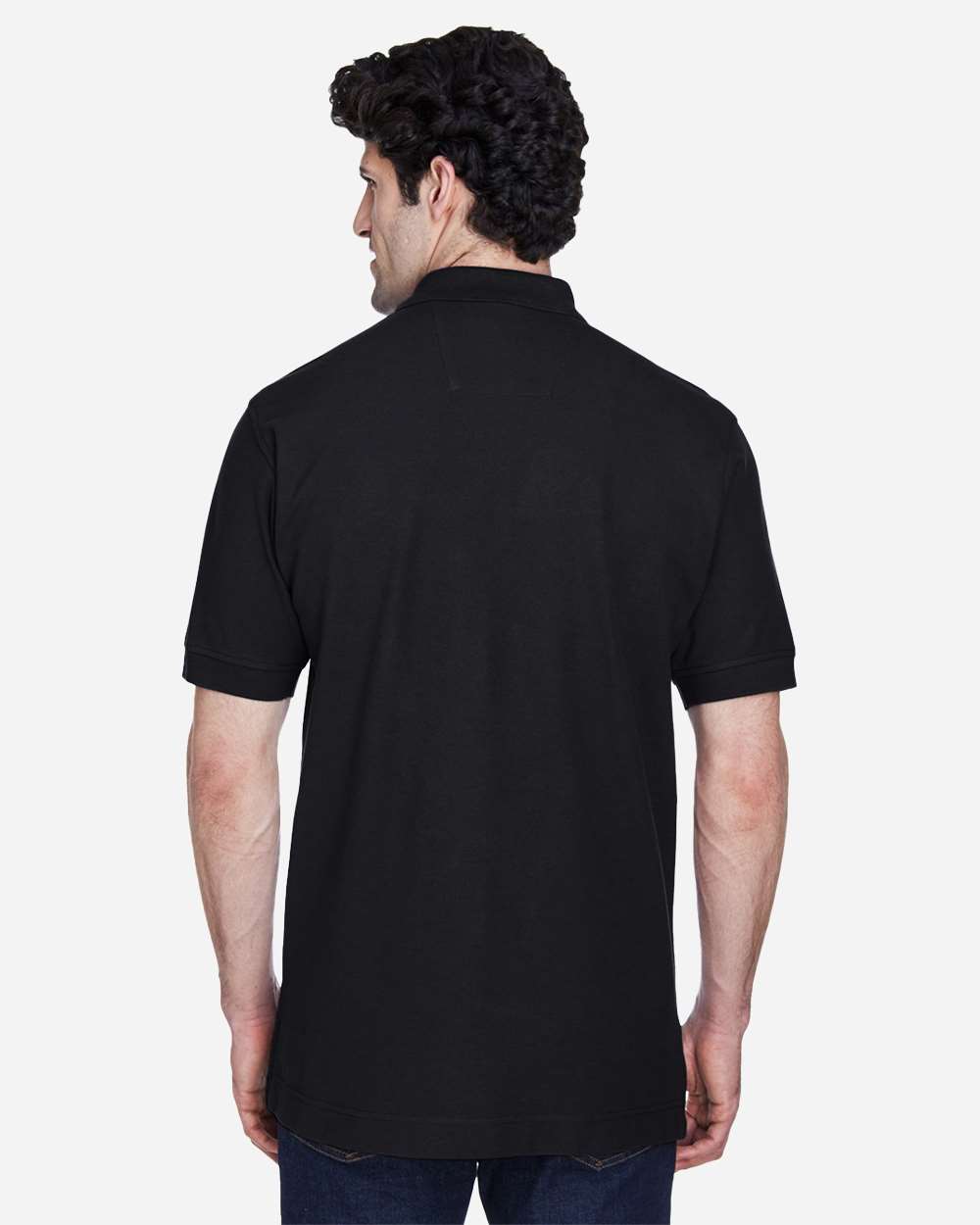 Devon & Jones-D100-Men's Pima Piqué Polo - Image 5