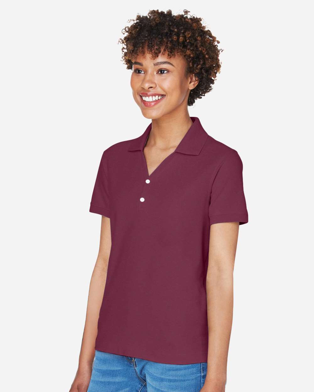 Devon & Jones-D100W-Women's Pima Piqué Polo - Image 10