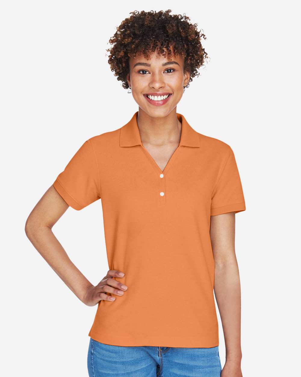Devon & Jones-D100W-Women's Pima Piqué Polo - Image 14