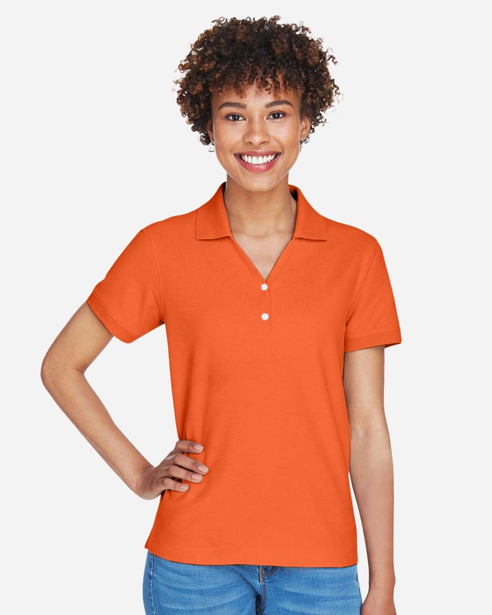 Devon & Jones-D100W-Women's Pima Piqué Polo - Image 19