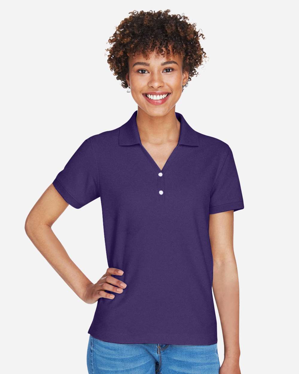 Devon & Jones-D100W-Women's Pima Piqué Polo - Image 24