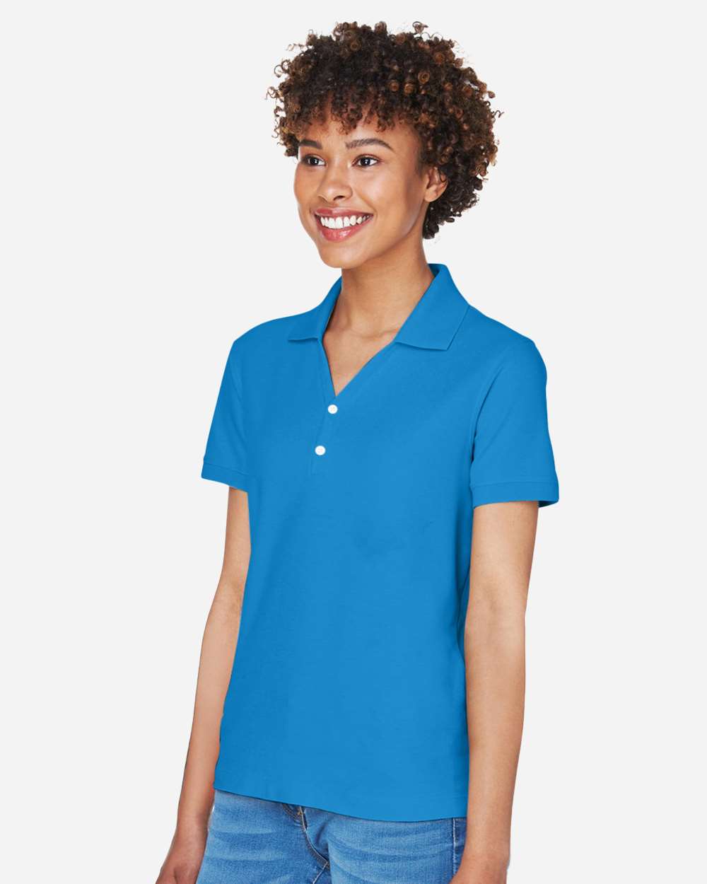 Devon & Jones-D100W-Women's Pima Piqué Polo - Image 45