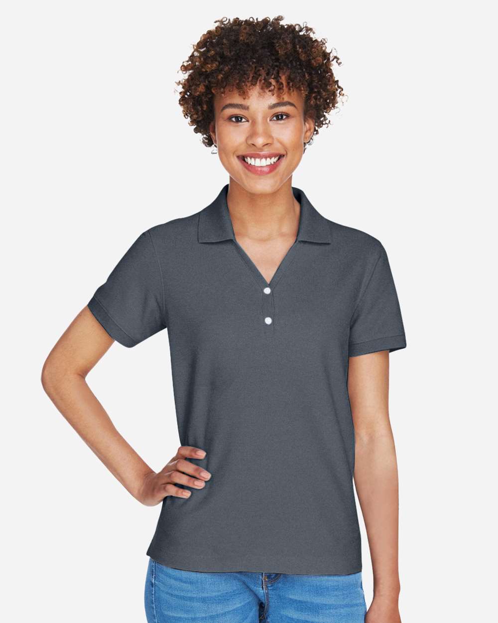Devon & Jones-D100W-Women's Pima Piqué Polo - Image 49