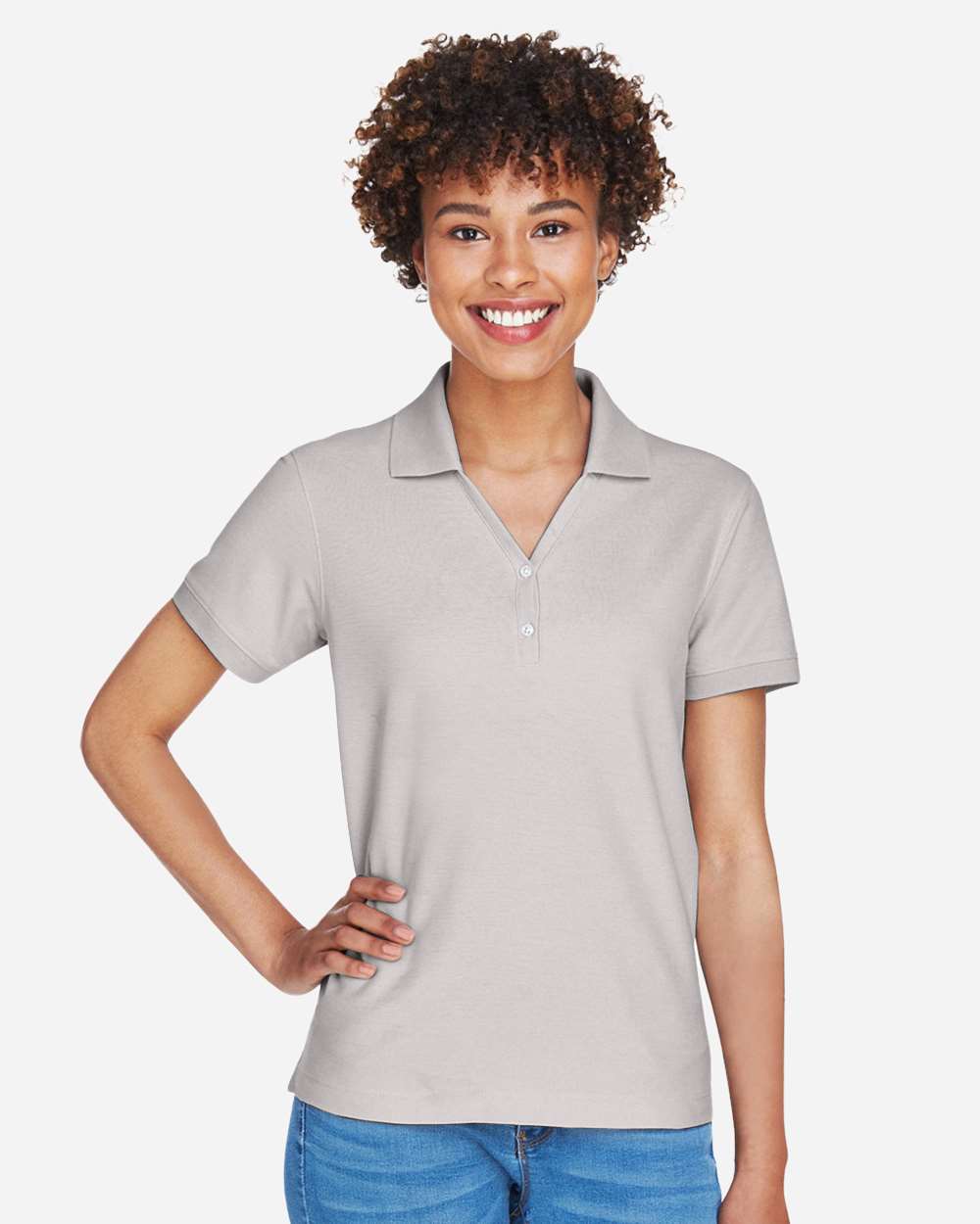Devon & Jones-D100W-Women's Pima Piqué Polo - Image 74
