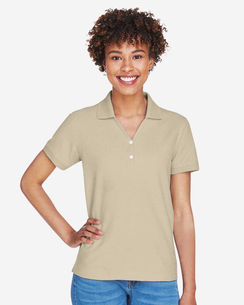 Devon & Jones-D100W-Women's Pima Piqué Polo - Image 79