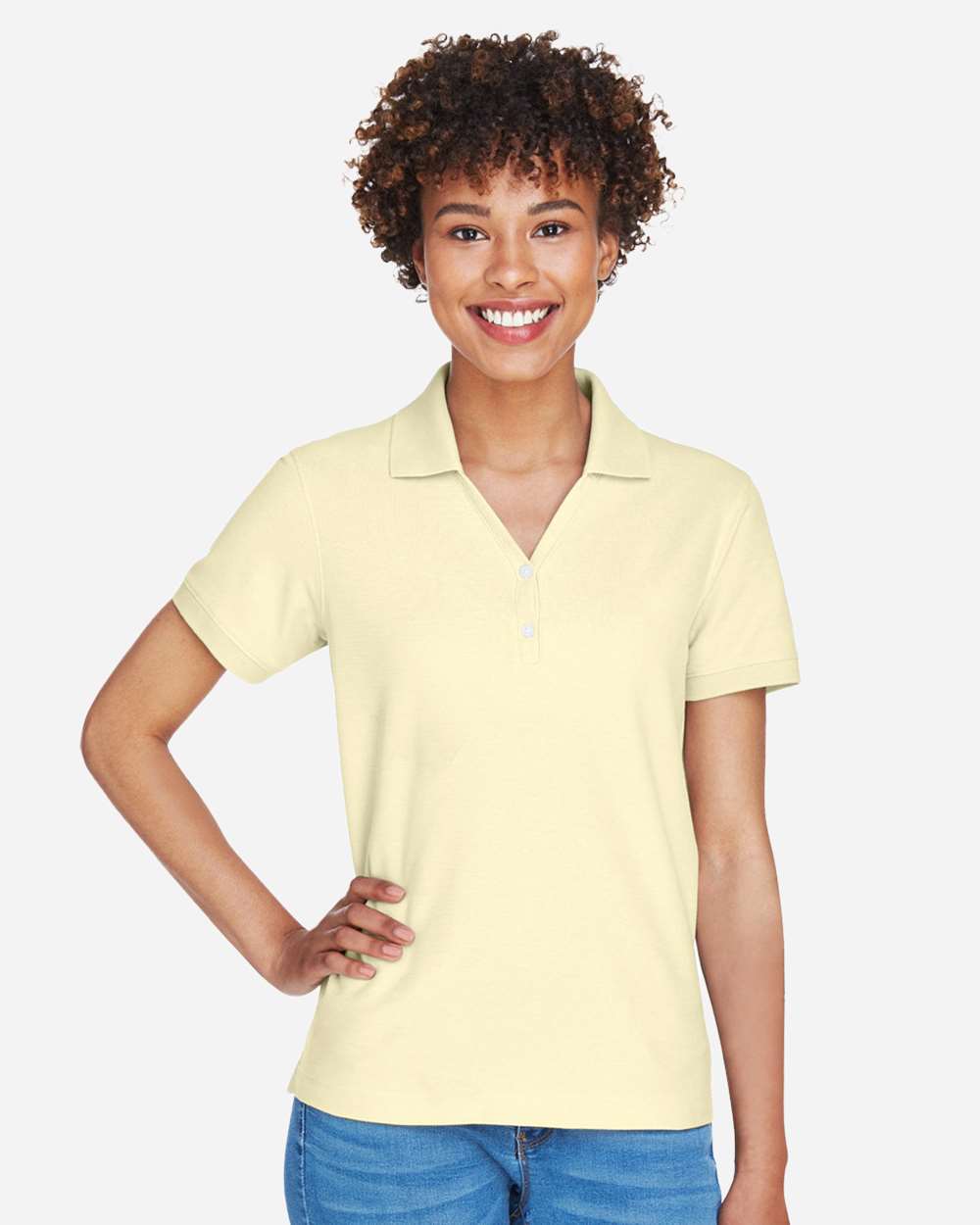 Devon & Jones-D100W-Women's Pima Piqué Polo - Image 84