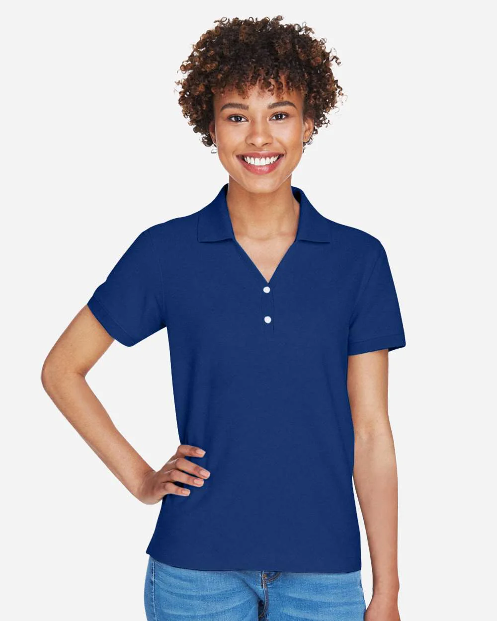 Devon & Jones-D100W-Women's Pima Piqué Polo - Image 89